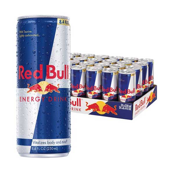 ENERGETICO RED BULL 24X250ML