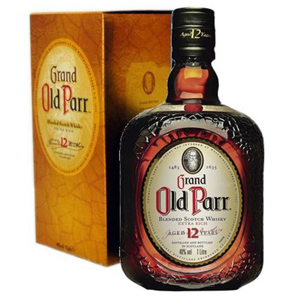 WHISKY OLD PARR 12 ANOS 12X1000ML