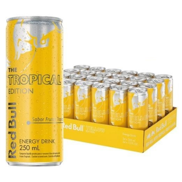 ENERGETICO RED BULL TROPICAL 24X250ML