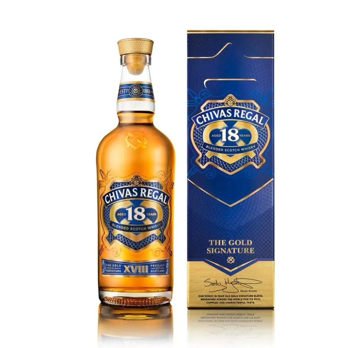 WHISKY CHIVAS REGAL 18 ANOS 750ML