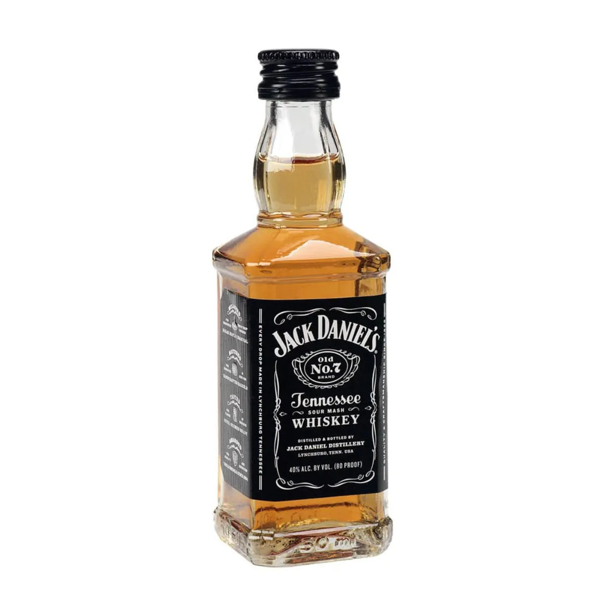 WHISKY JACK DANIELS MINIATURA 50ML