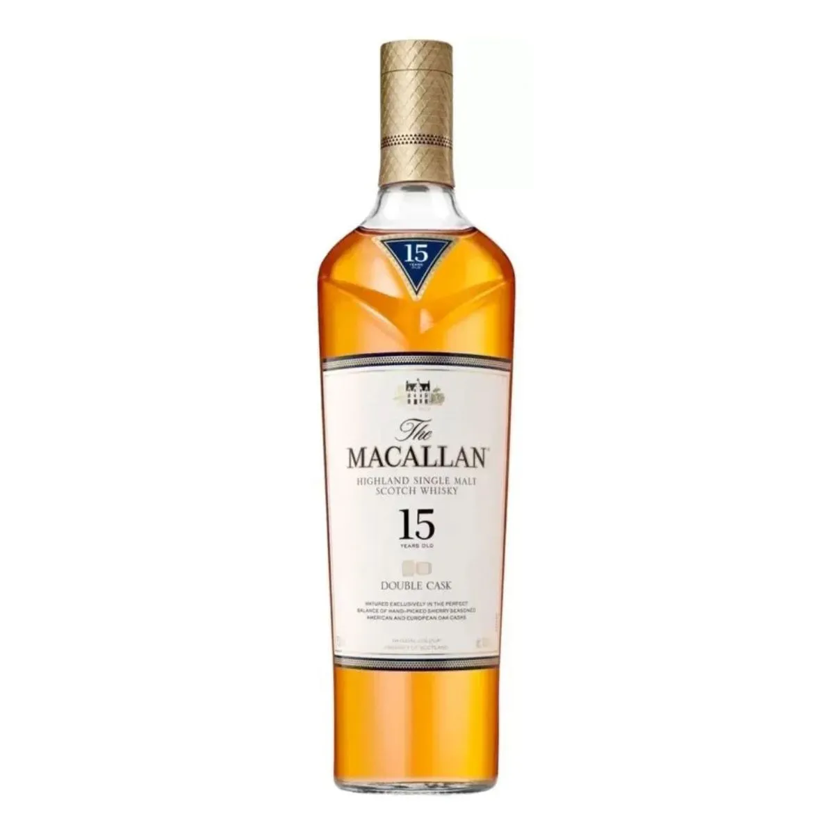 WHISKY MACALLAN DOUBLE CASK 15 Y 700ML