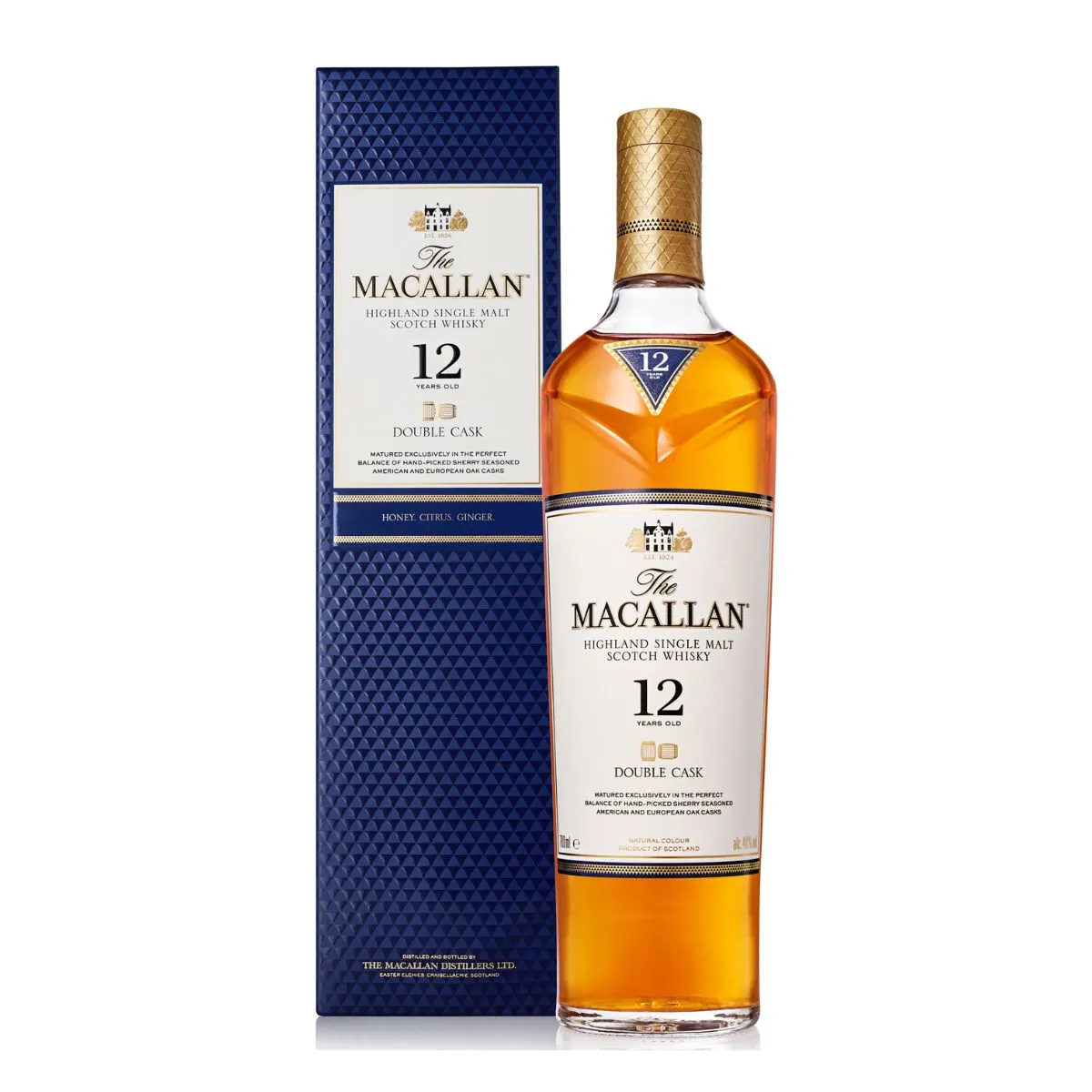 WHISKY MACALLAN DOUBLE CASK 12 Y 700ML
