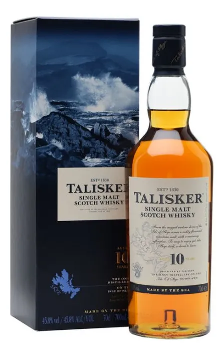 WHISKY TALISKER SINGLE MALT 10 ANOS 750ml