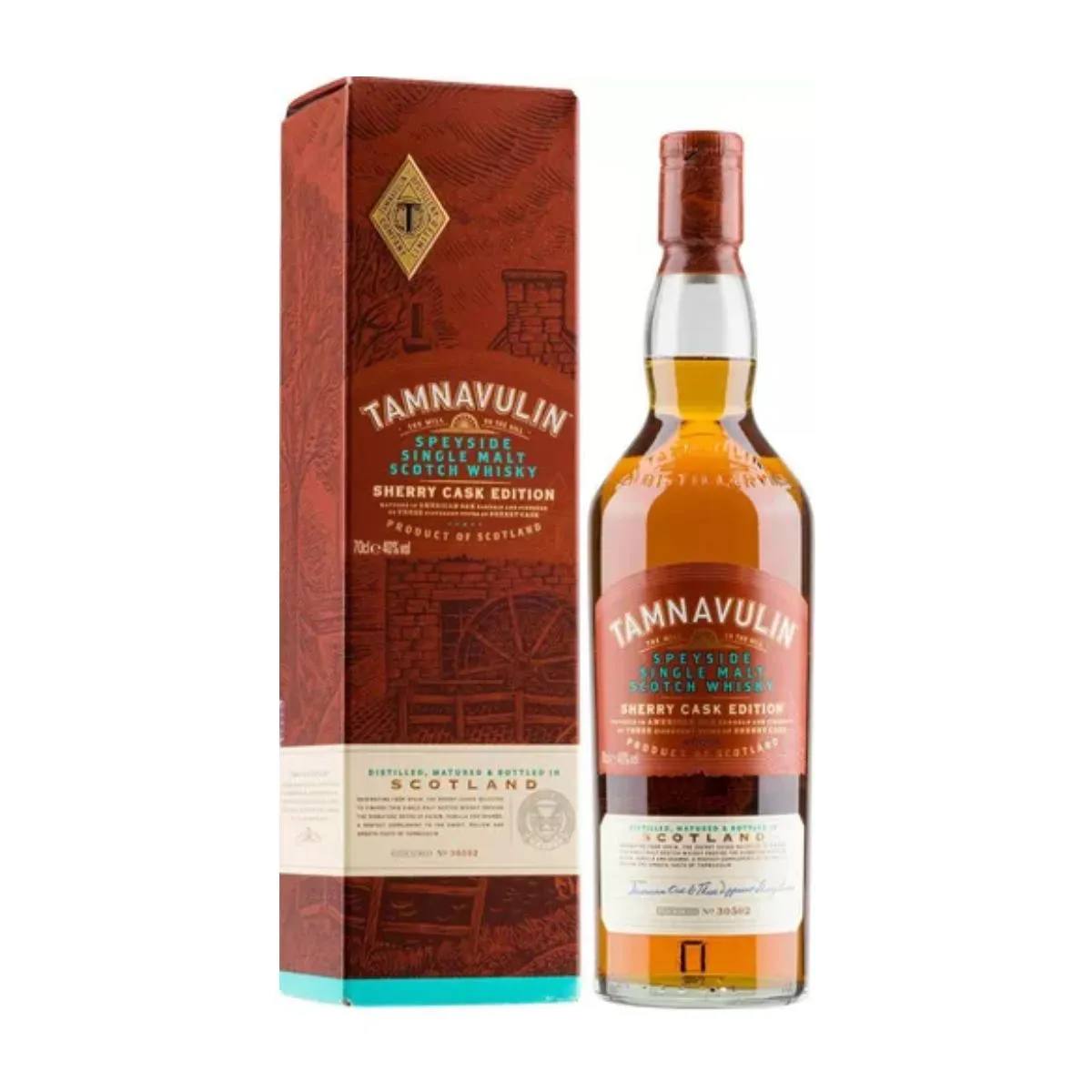 WHISKY TAMNAVULIN SHERRY CASK S MALT 700ml