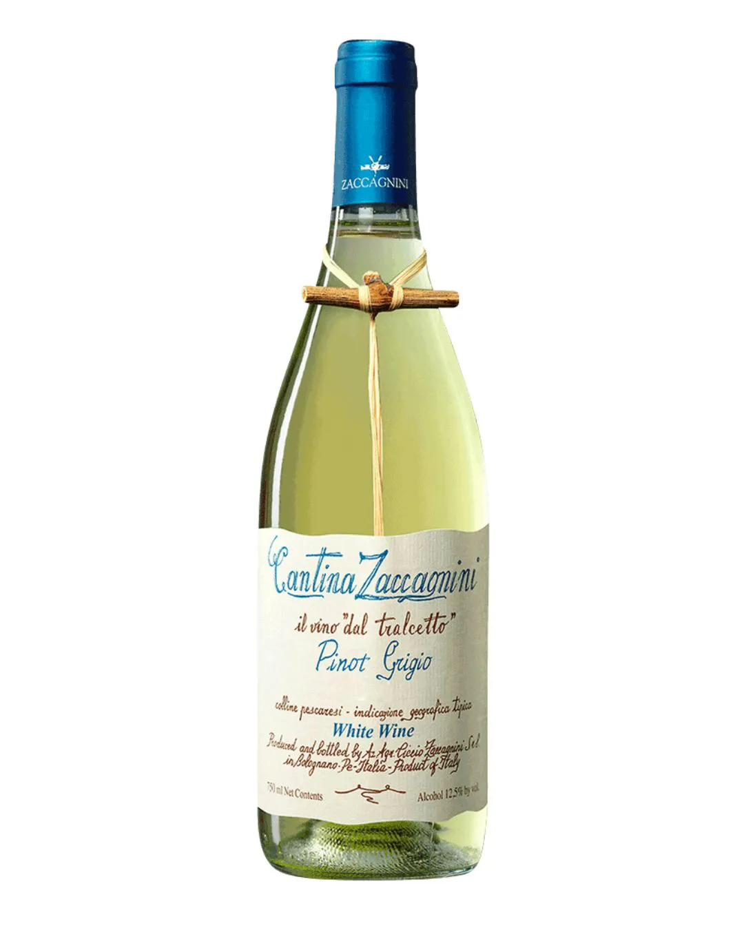 VINHO CANTINA ZACCAGNINI PINOT GRIGIO 750ML