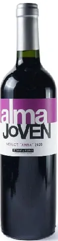 VINHO ALMA JOVEN MERL/TAN 750ML URUGUAI