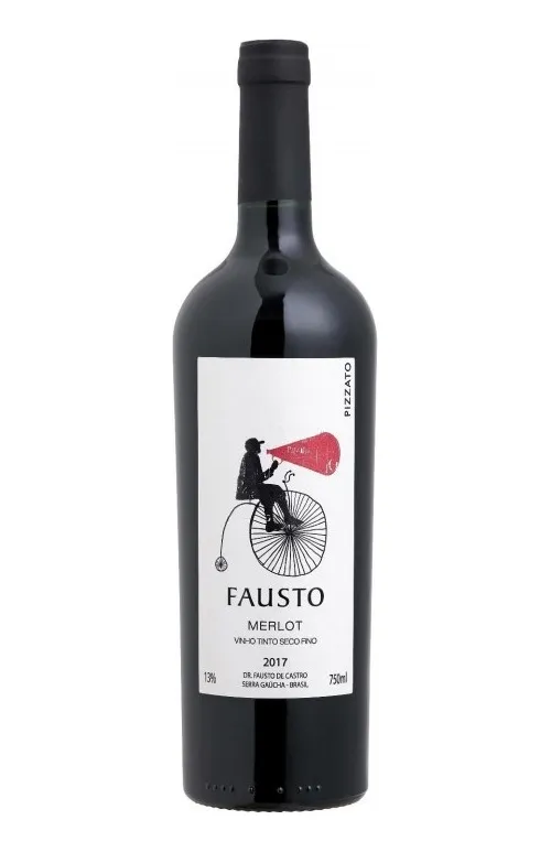 VINHO FAUSTO MERLOT 750ML