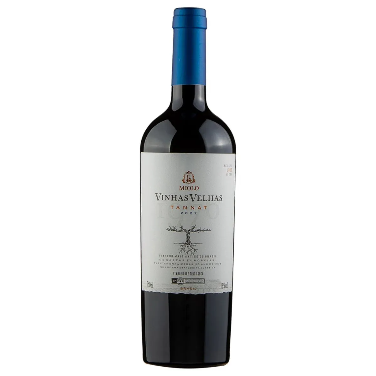 VINHO MIOLO VINHAS VELHAS TANNAT 750ML