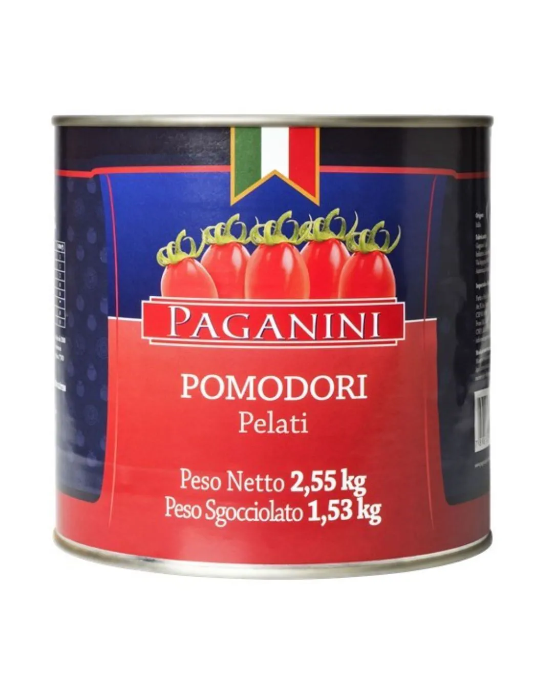 TOMATE PELADO PAGANINI 2,5 KG