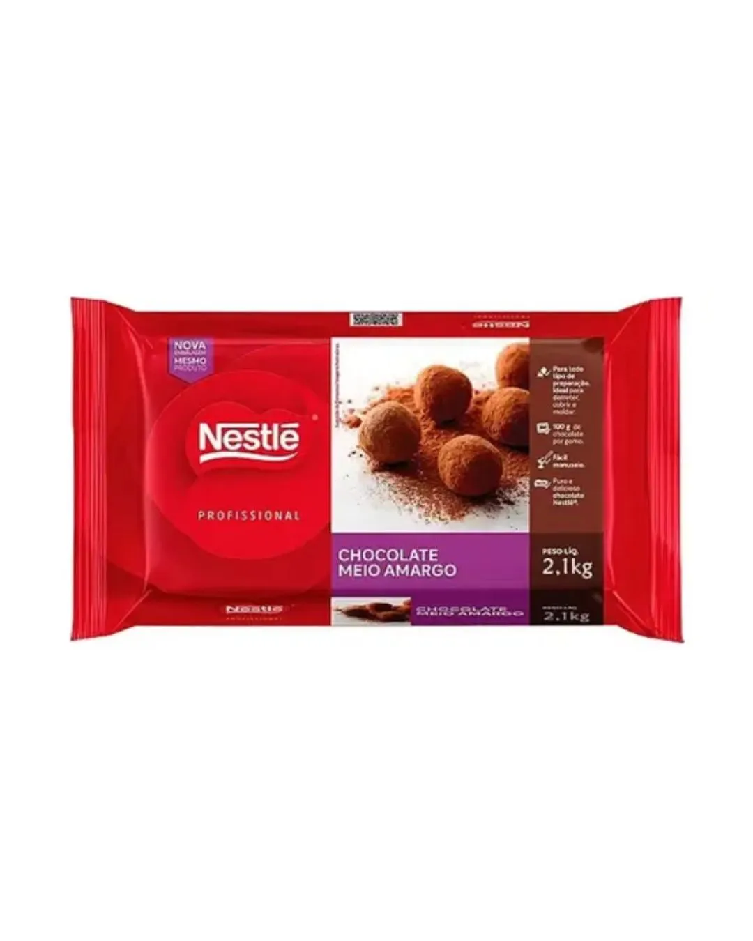 CHOCOLATE MEIO AMARGO NESTLE 2,1 KG