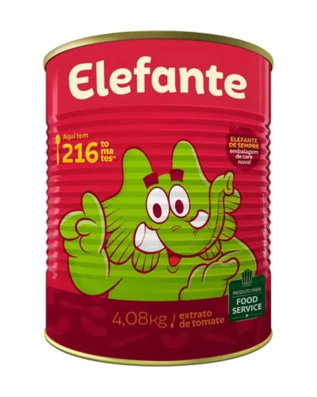 EXTRATO DE TOMATE ELEFANTE 4,08 KG