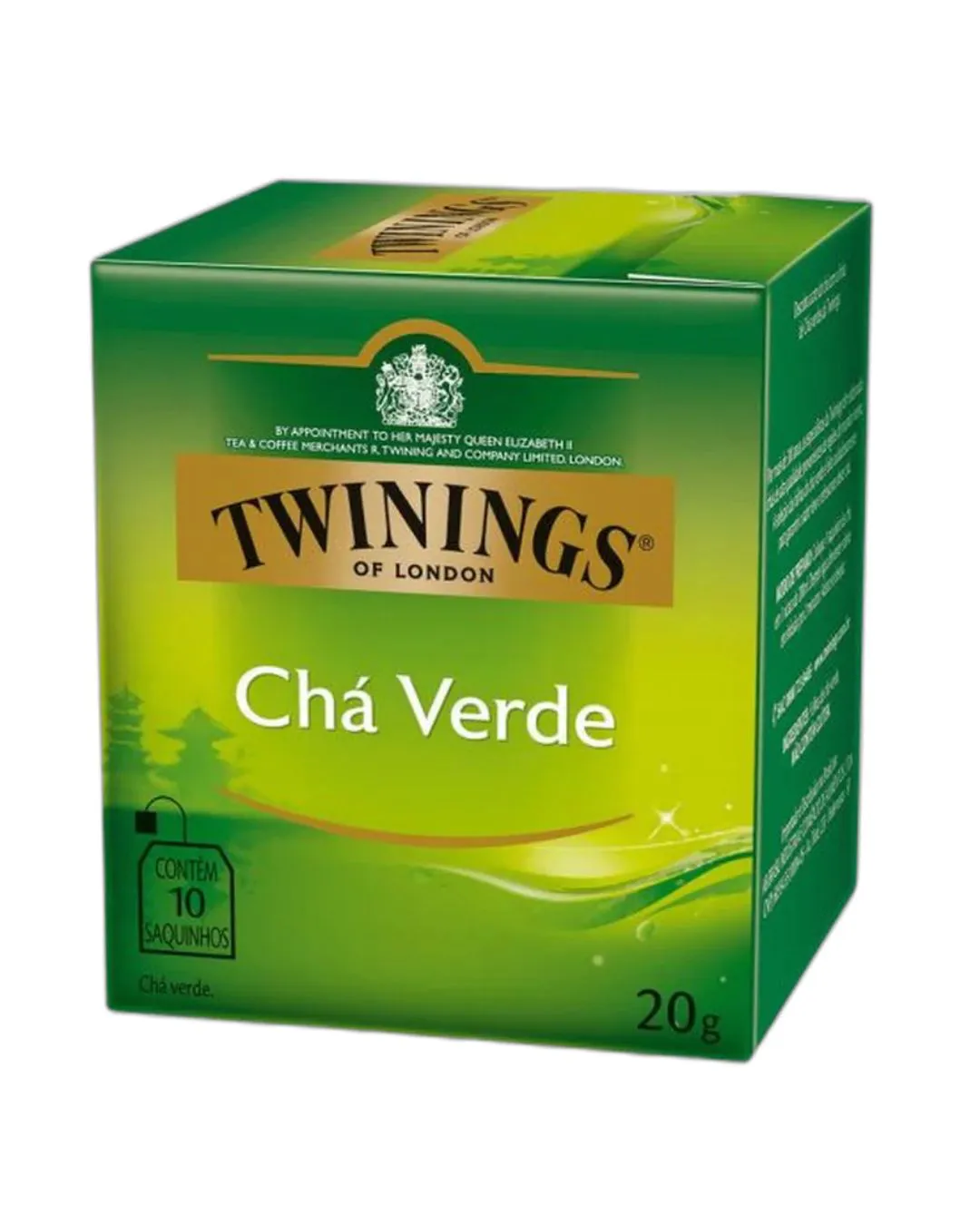 CHA TWININGS VERDE 20 G