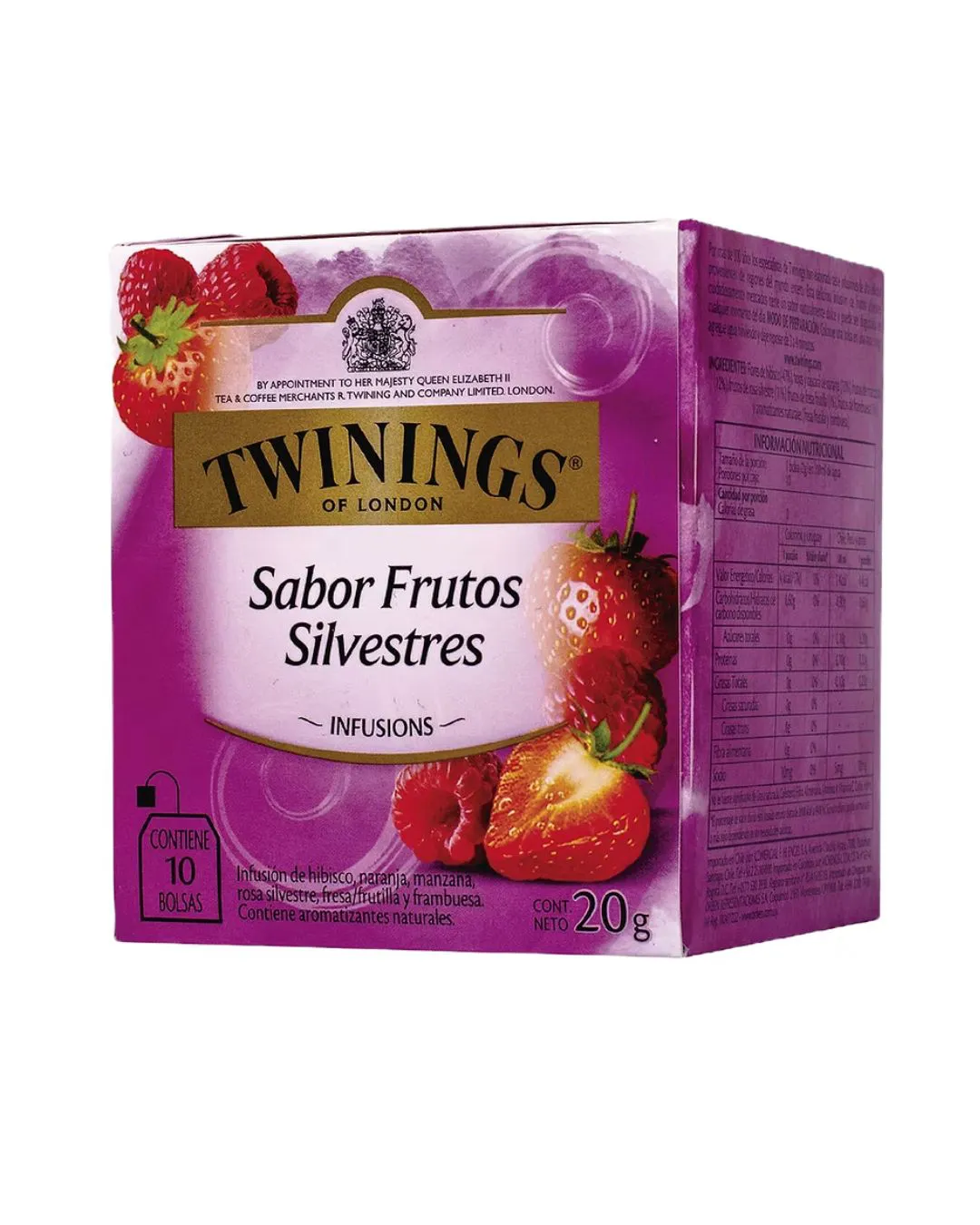 CHA TWININGS FRUTAS SILVESTRES 20 G