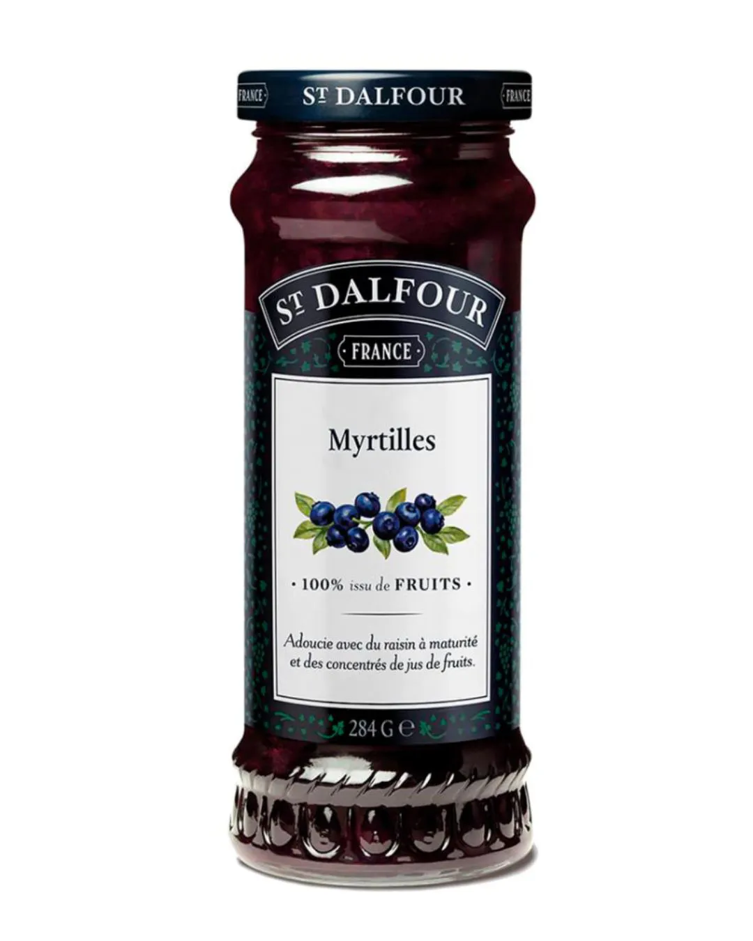 GELEIA ST DALFOUR MIRTILO MYRTILLES 284 G