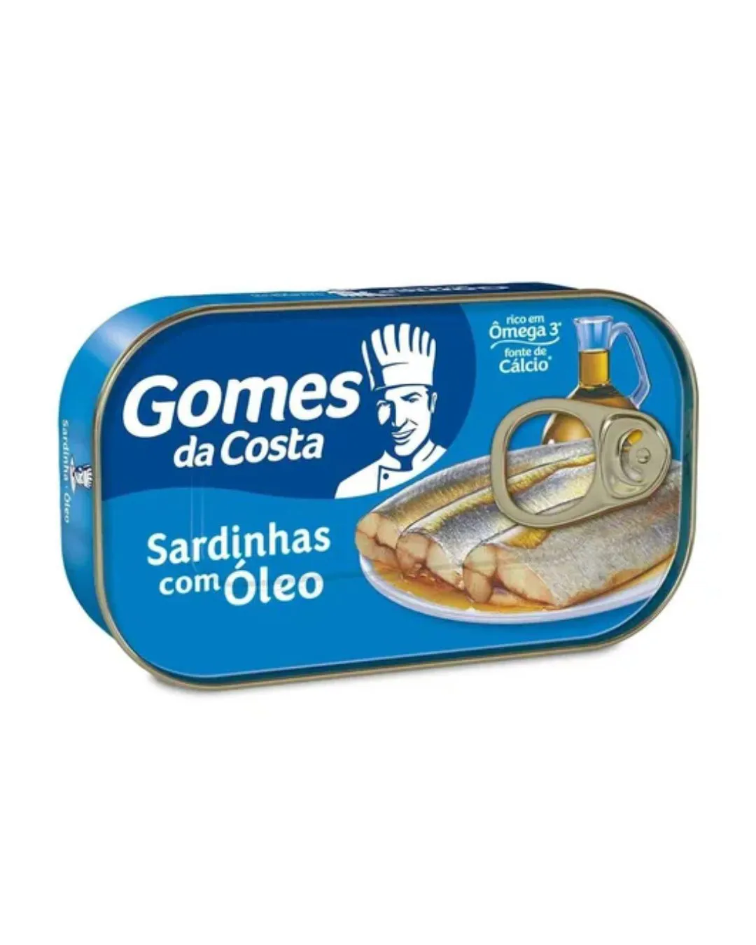 SARDINHA EM OLEO GOMES DA COSTA LT 125 G