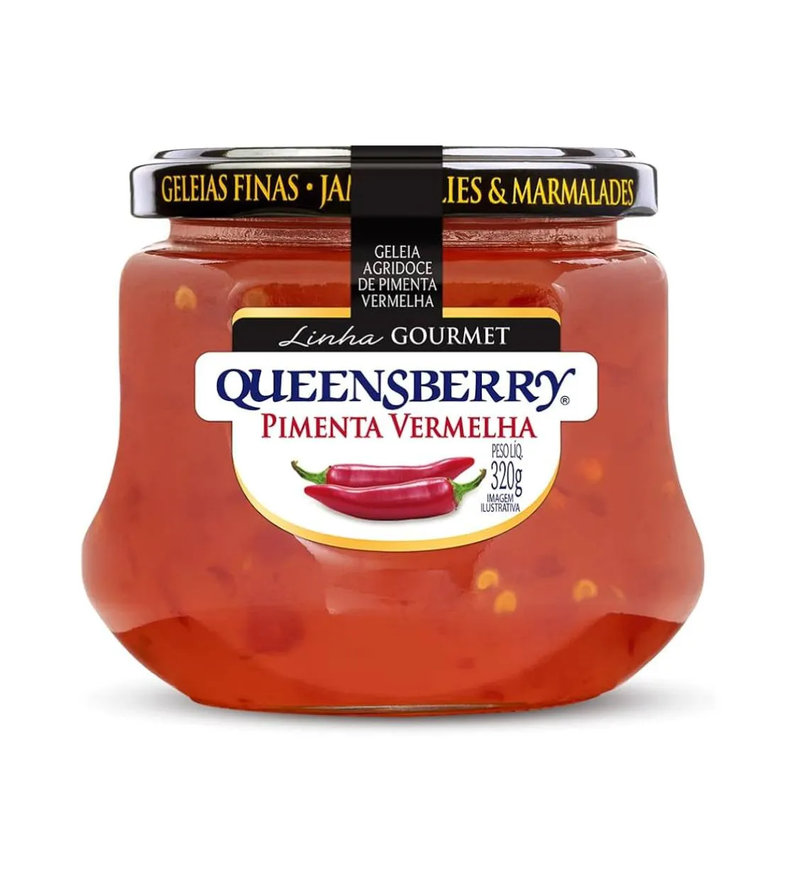 GELEIA DE PIMENTA VERM QUEENSBERRY 320 G