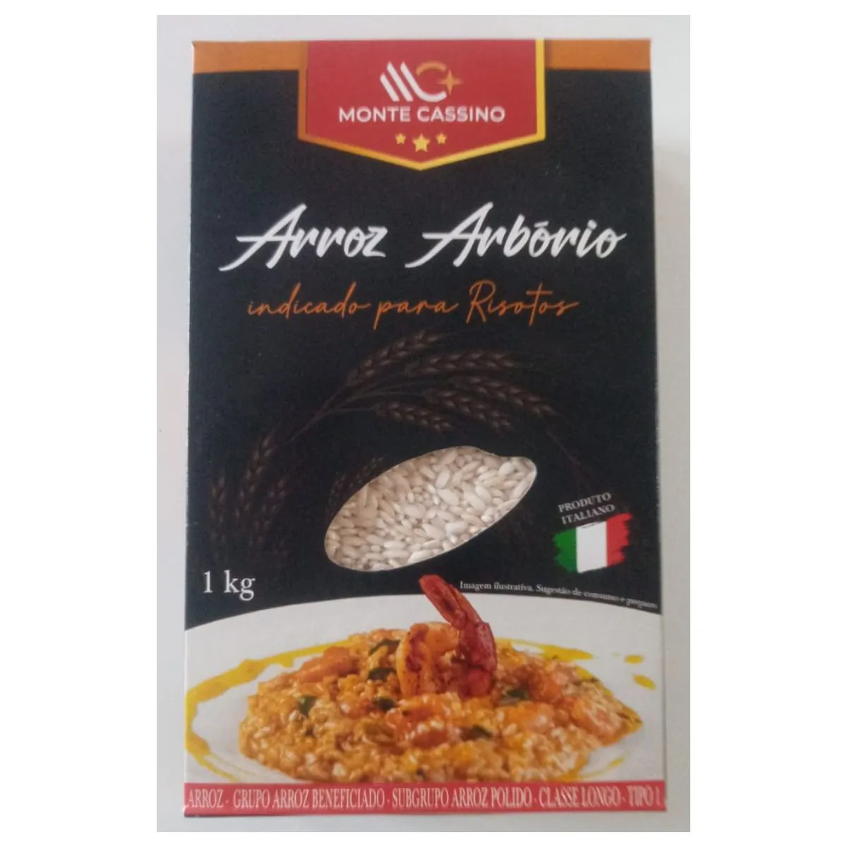 ARROZ ARBORIO MONTE CASSINO 1 KG