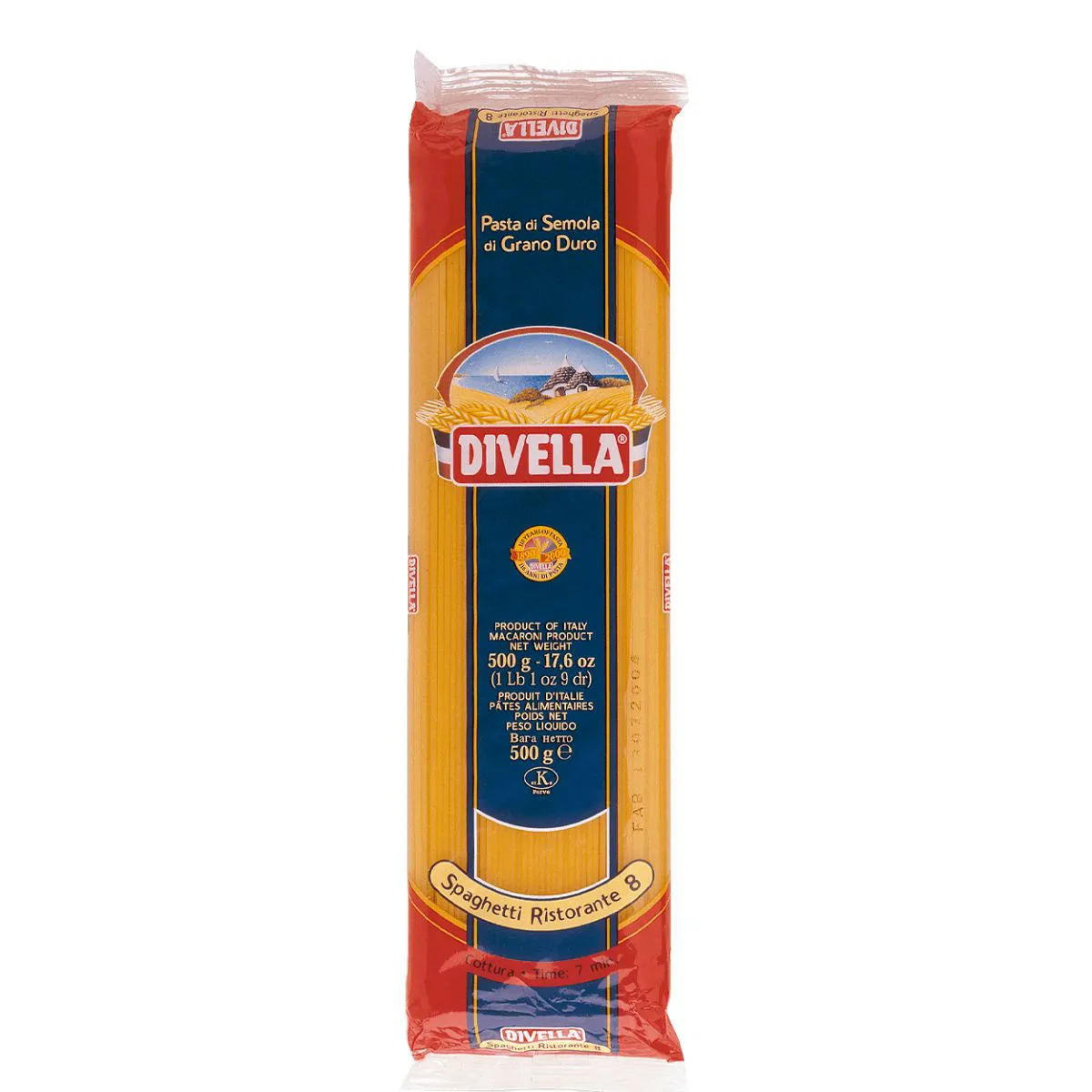 MAC ESPAGUETE N° 08 DIVELLA 500 G