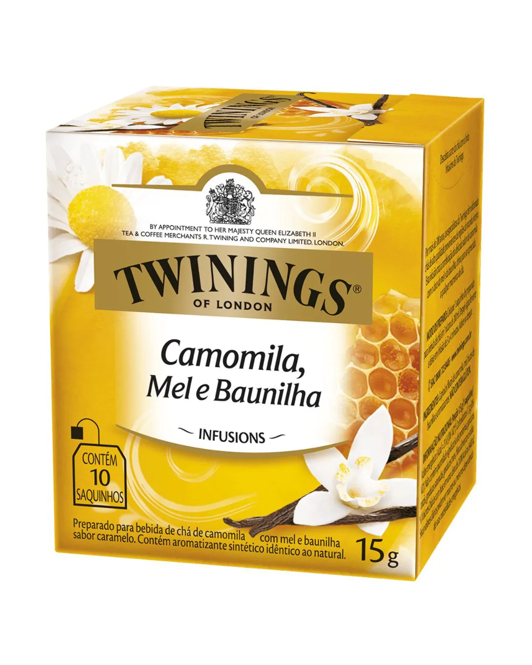 CHA TWININGS CAMOMILA/MEL/BAUNILHA 15 G