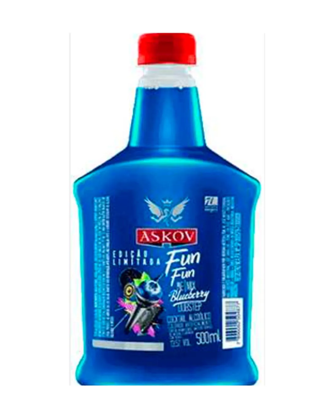 VODKA ASKOV FUN FUN BLUEBERRY 500ML