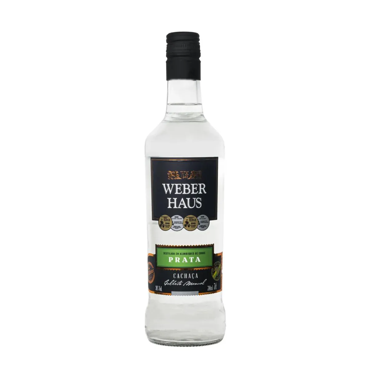 CACHAÇA WEBER HAUS PRATA 700ML