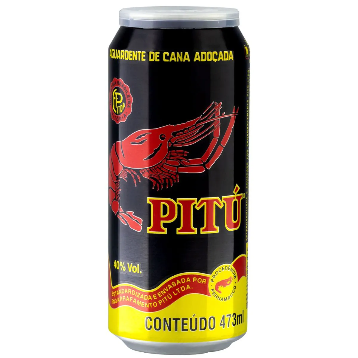 CACHACA PITU 12 X 473ML