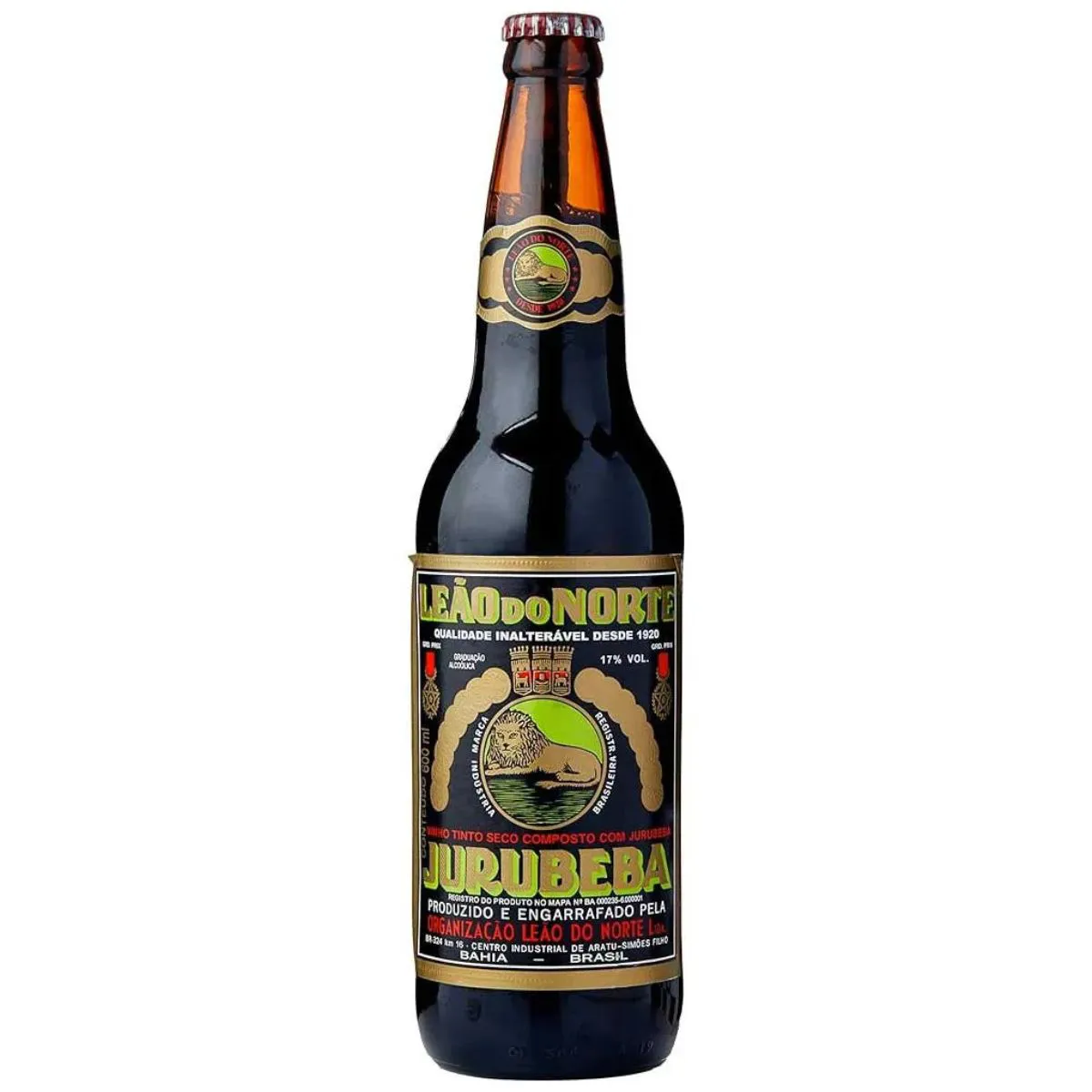 APERITIVO JURUBEBA LEAO NORTE 600ML