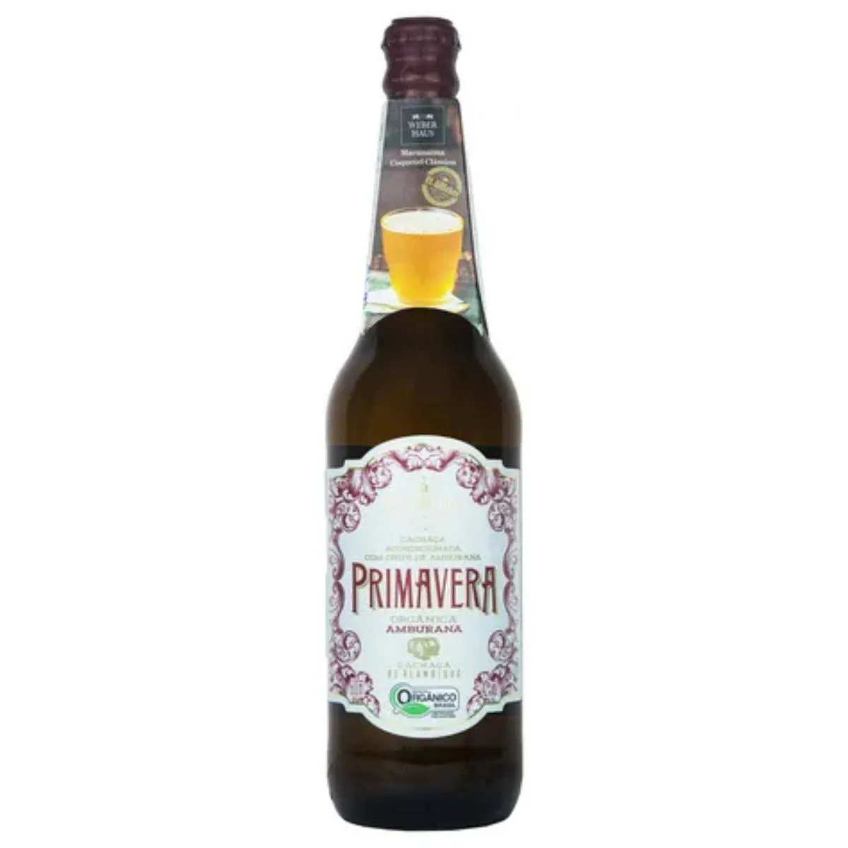 CACHACA PRIMAVERA AMBURANA 600ML