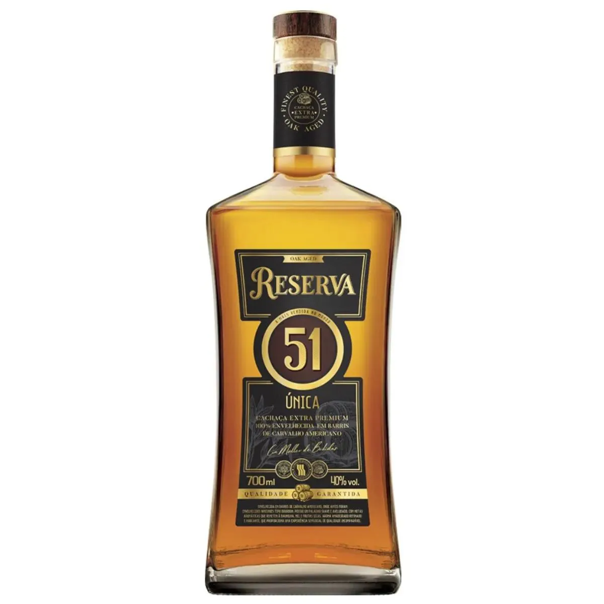 CACHACA 51 RESERVA UNICA 700ML