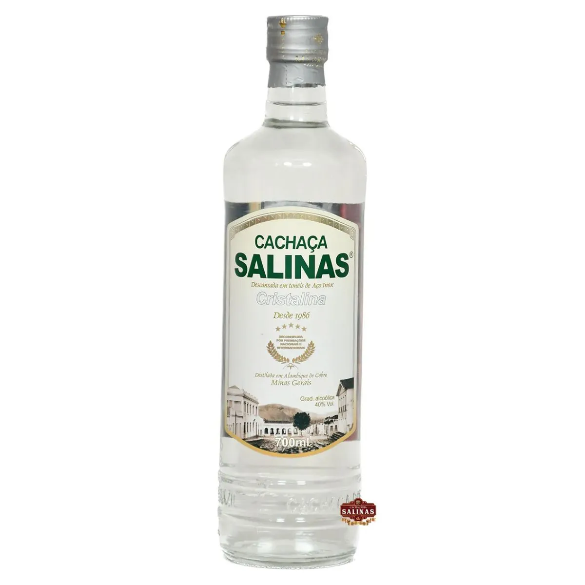 CACHACA SALINAS CRISTALINA 700ML