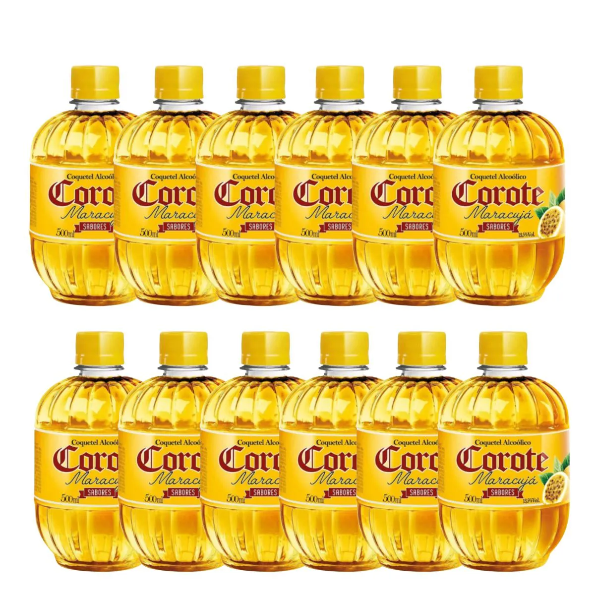 COQUETEL COROTE MARACUJA 12 X 500ML PET