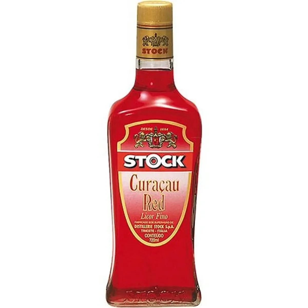 LICOR CURACAO RED STOCK 720ML