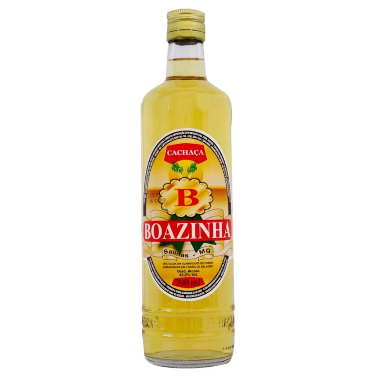 CACHACA BOAZINHA C/ ROSCA 700ML