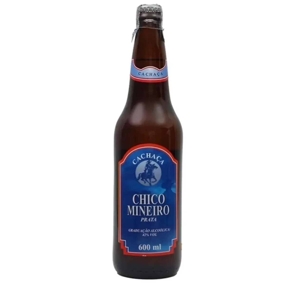 CACHACA CHICO MINEIRO PRATA 600ML