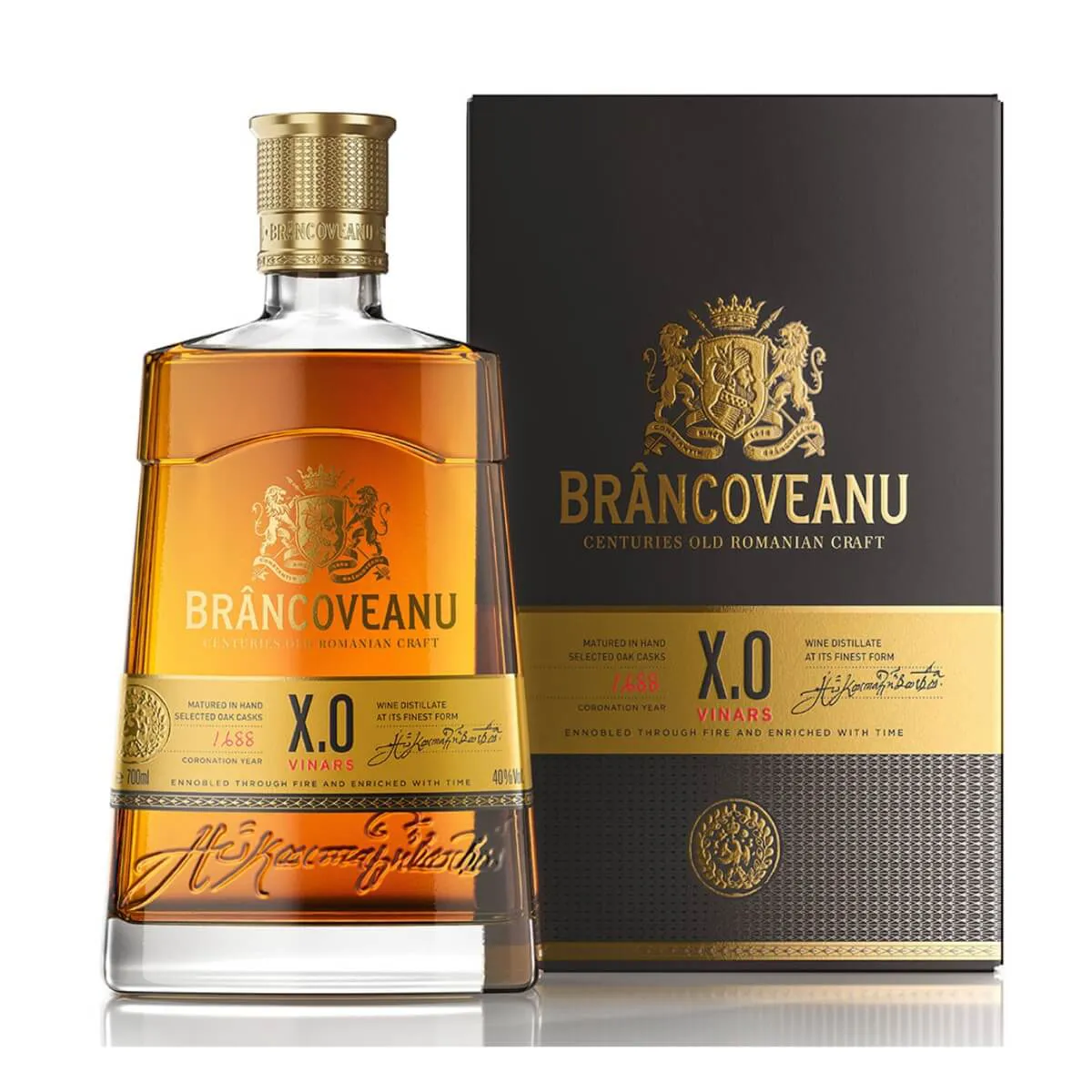 COGNAC BRANDY BRANCOVEANU XO 700ML