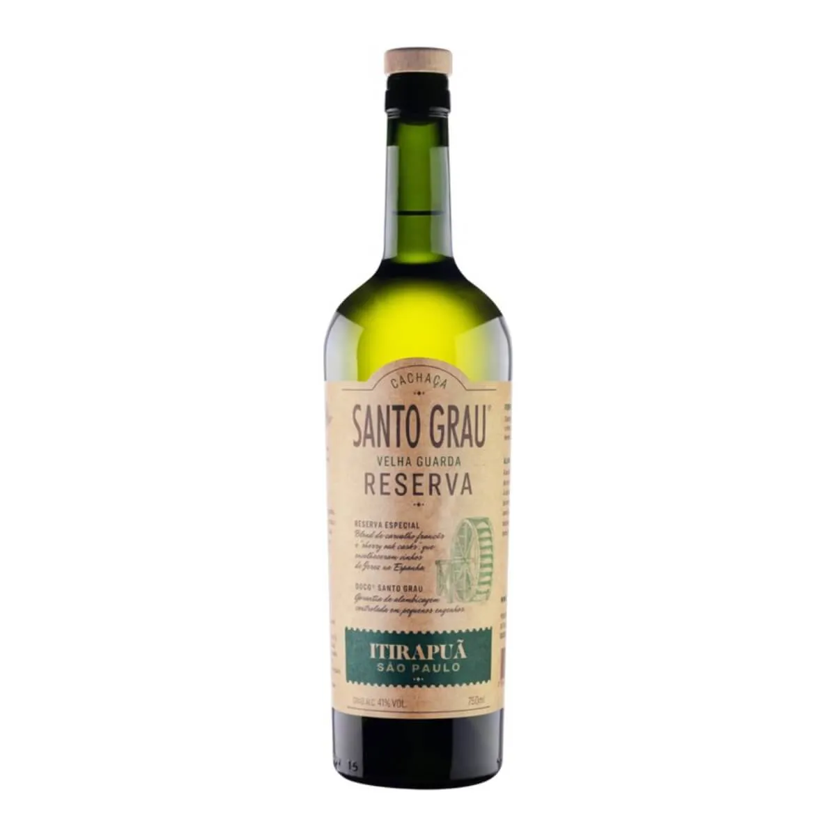 CACHACA SANTO GRAU ITIRAPUA RESERV 750ML