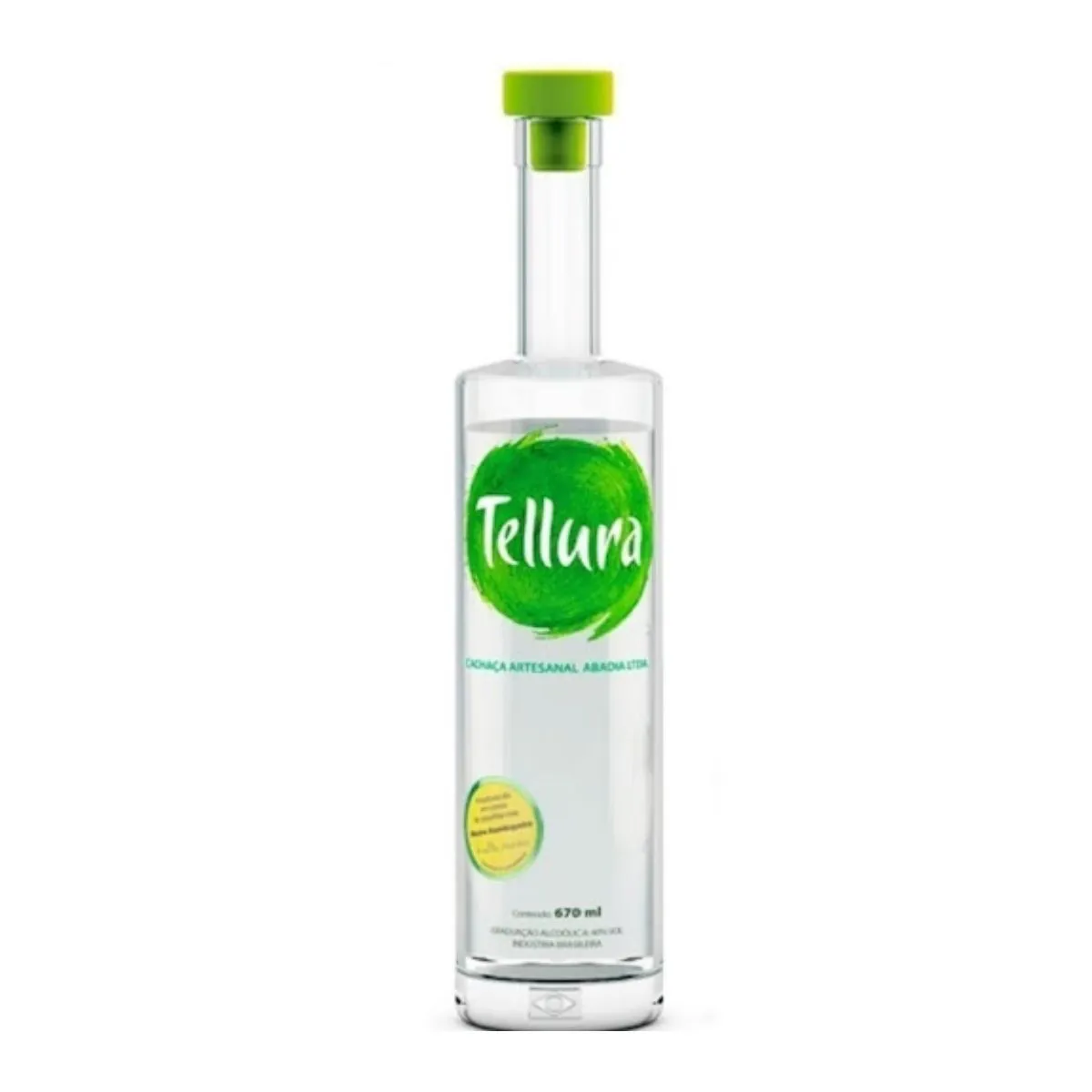 CACHACA TELLURA ARTESANAL PRATA 670ML
