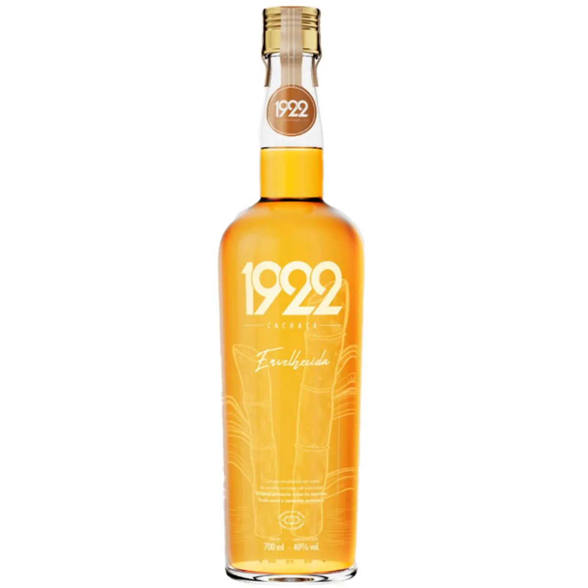 CACHACA 1922 ENVELHECIDA 700ML