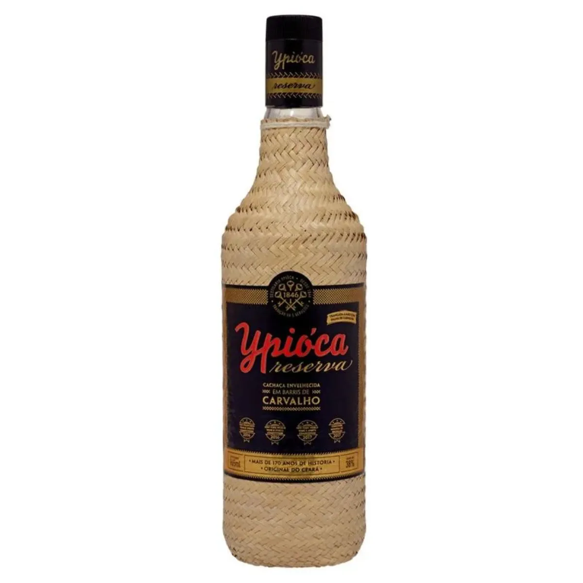 CACHACA YPIOCA PALHA OURO 965ML