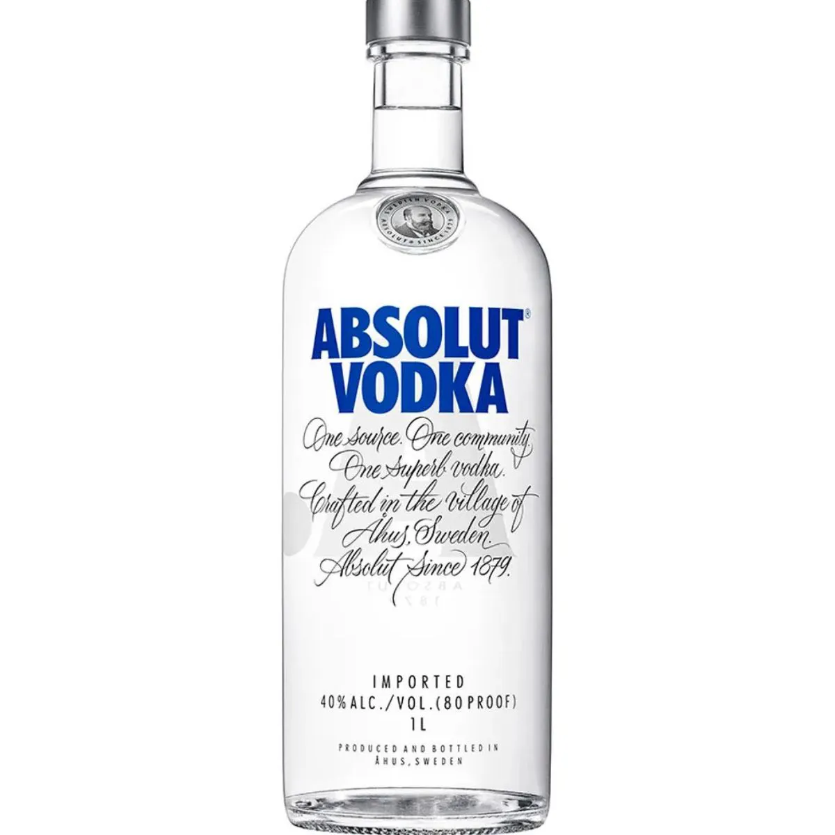 VODKA ABSOLUT NATURAL 1000ML