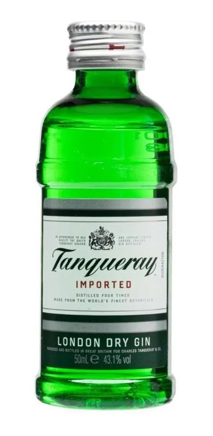 GIN TANQUERAY MINIATURA 50ML