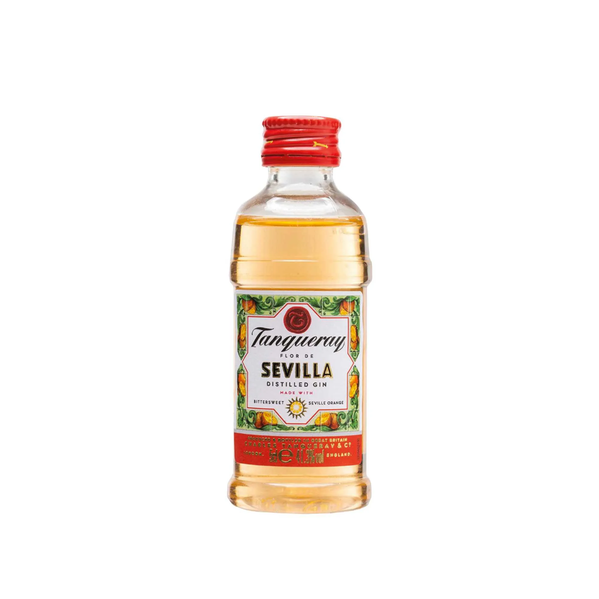 GIN TANQUERAY SEVILLA MINIATURA 50ML