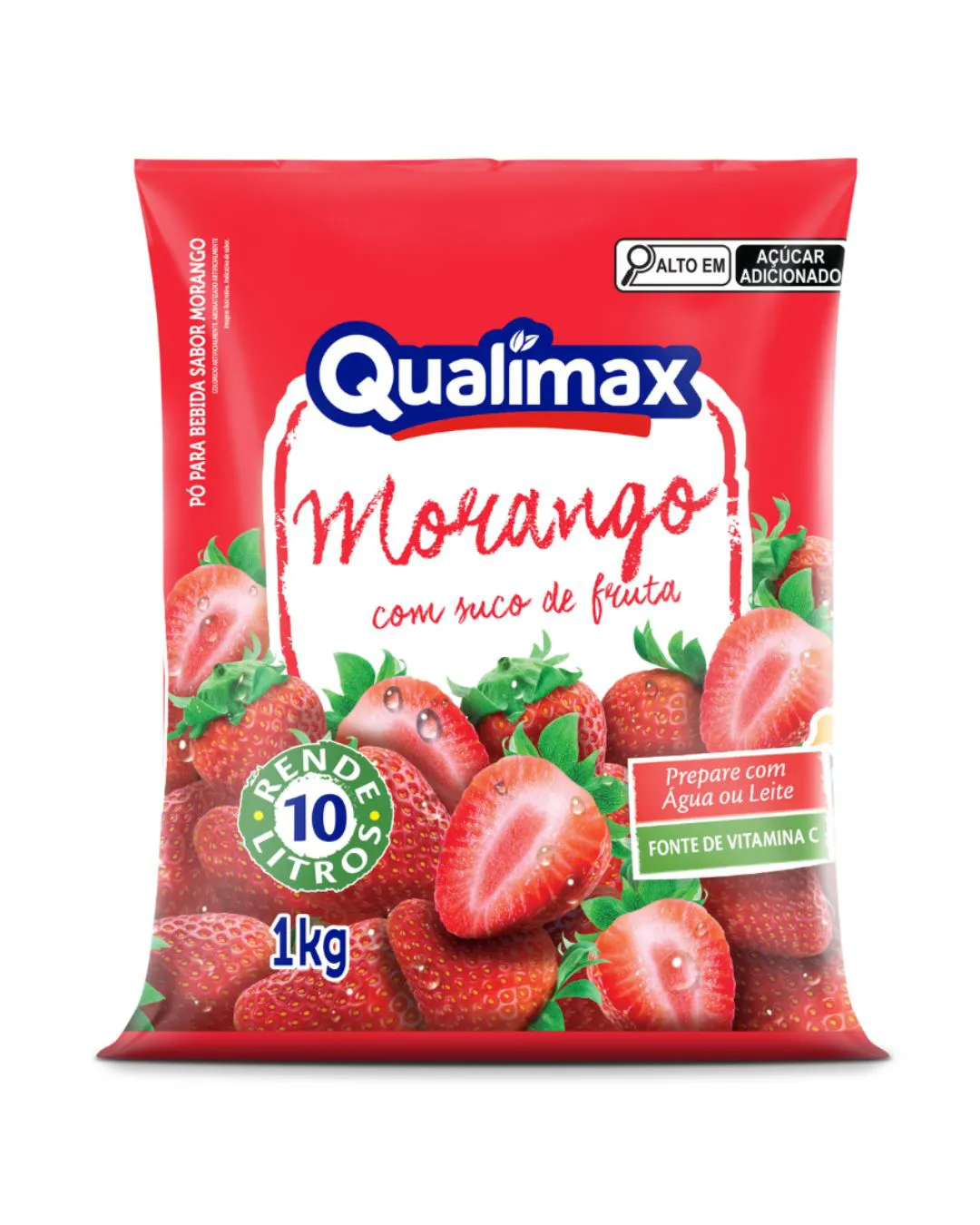 REFRESCO QUALIMAX MORANGO 1 KG