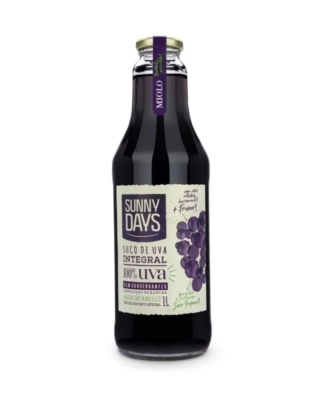 SUCO DE UVA TTO SUNNY DAYS 1000ML