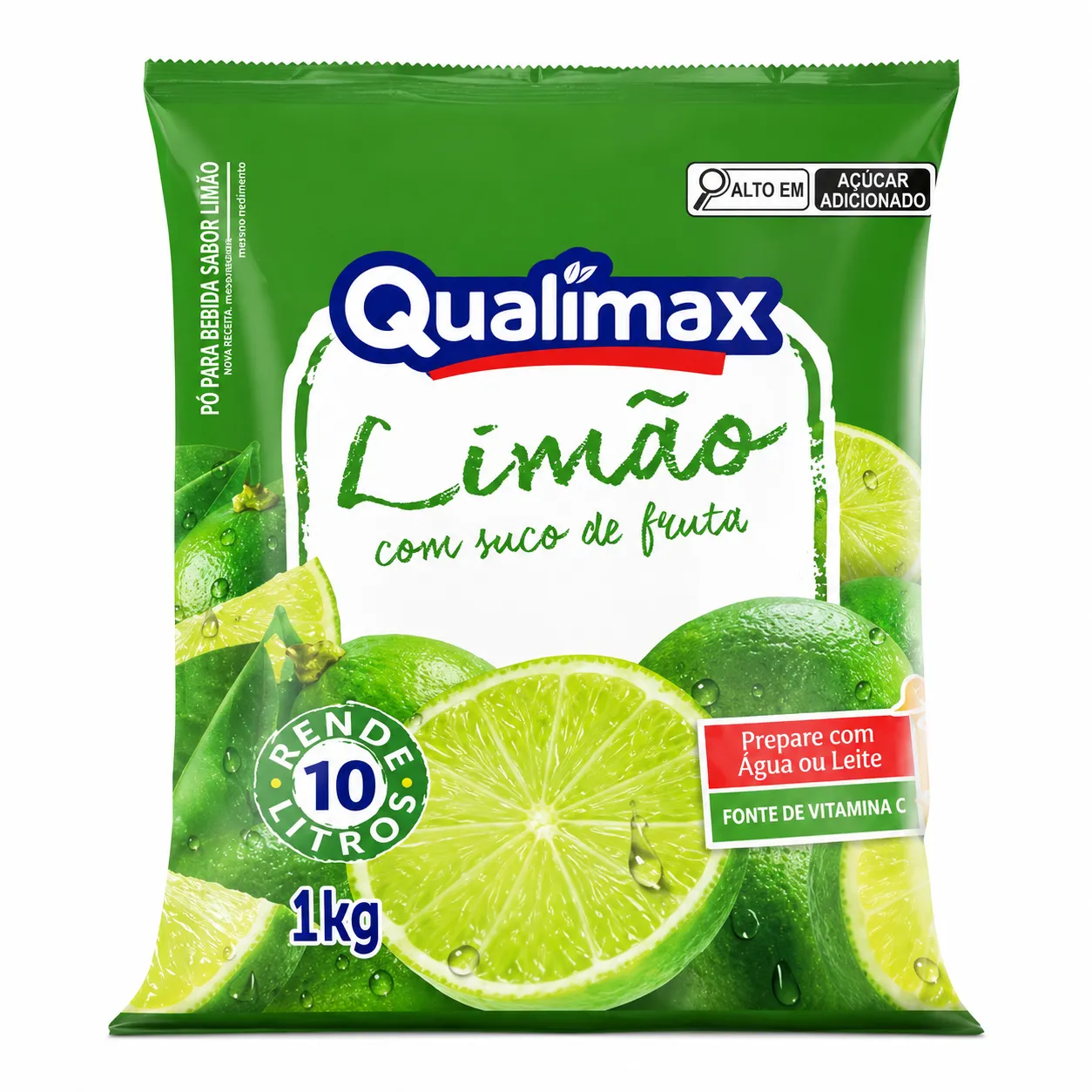REFRESCO QUALIMAX LIMAO 1 KG