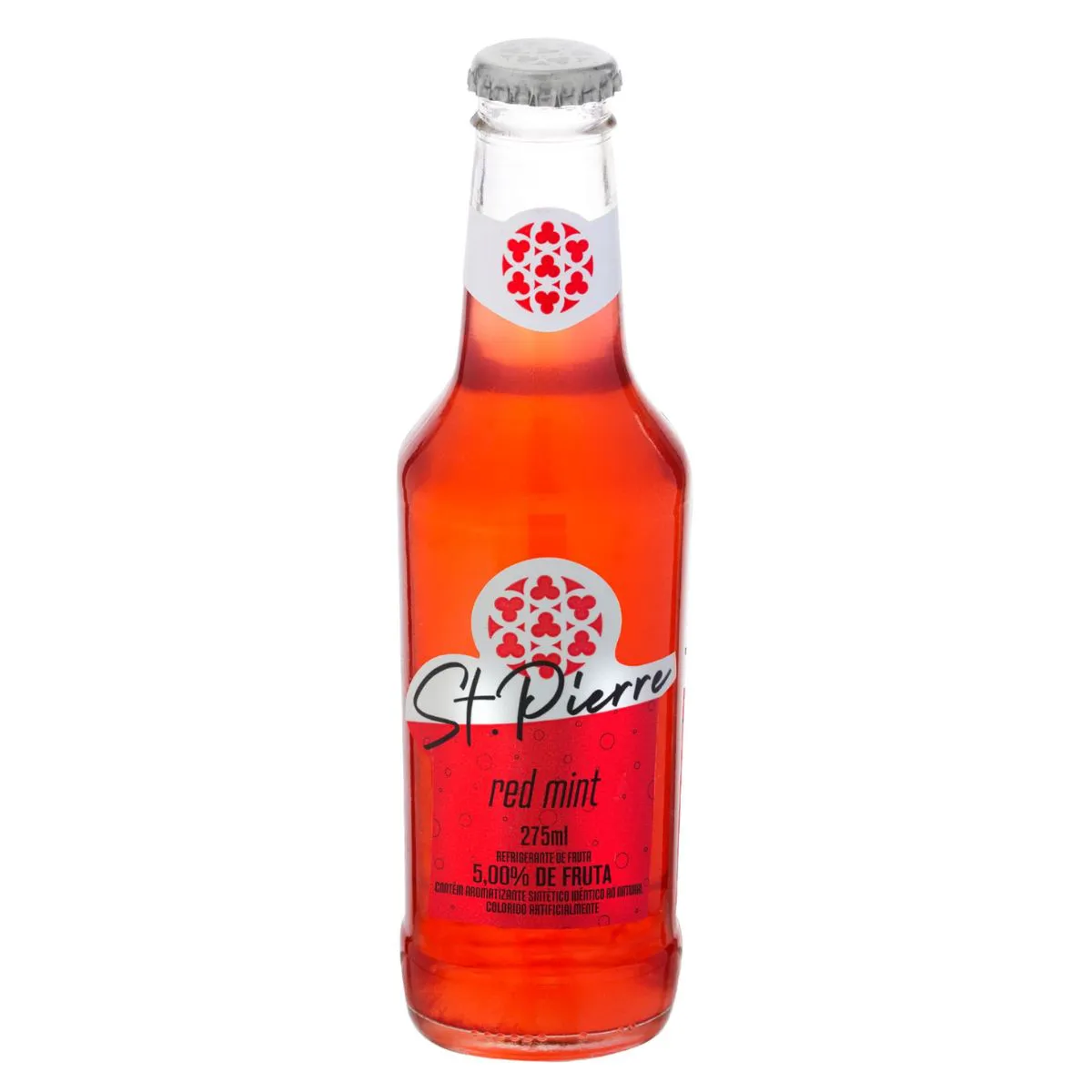 AGUA T RED MINT ST PIERRE 275ML GF C/12