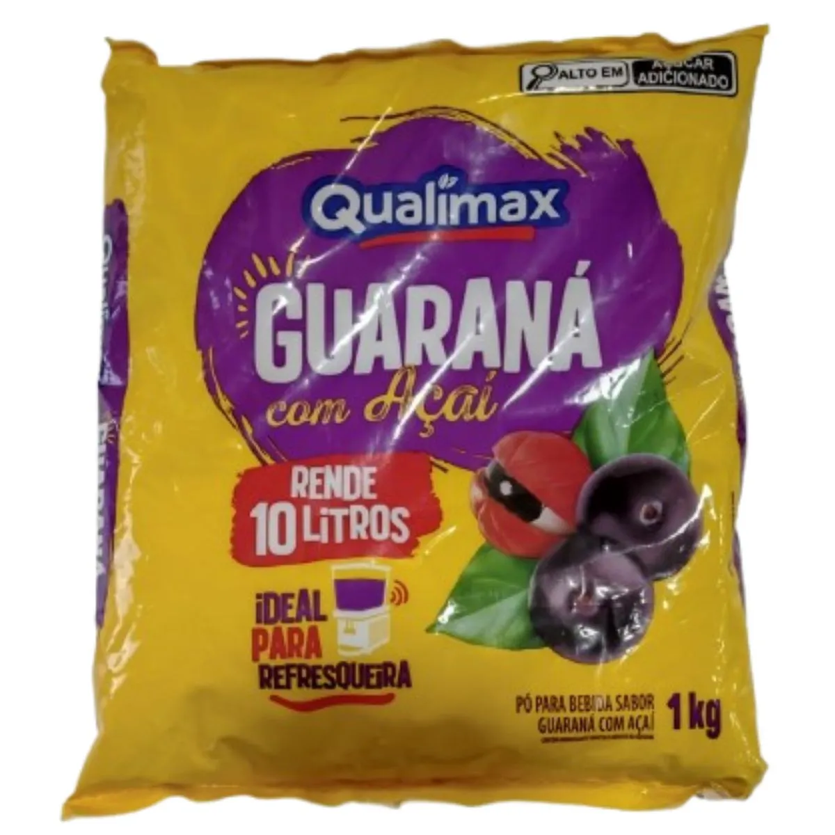 REFRESCO QUALIMAX GUARANA COM ACAI 1 KG
