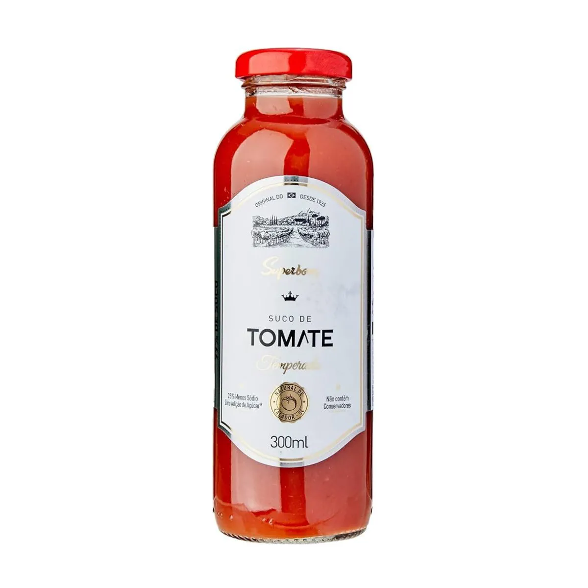 SUCO DE TOMATE SUPERBOM 300ML