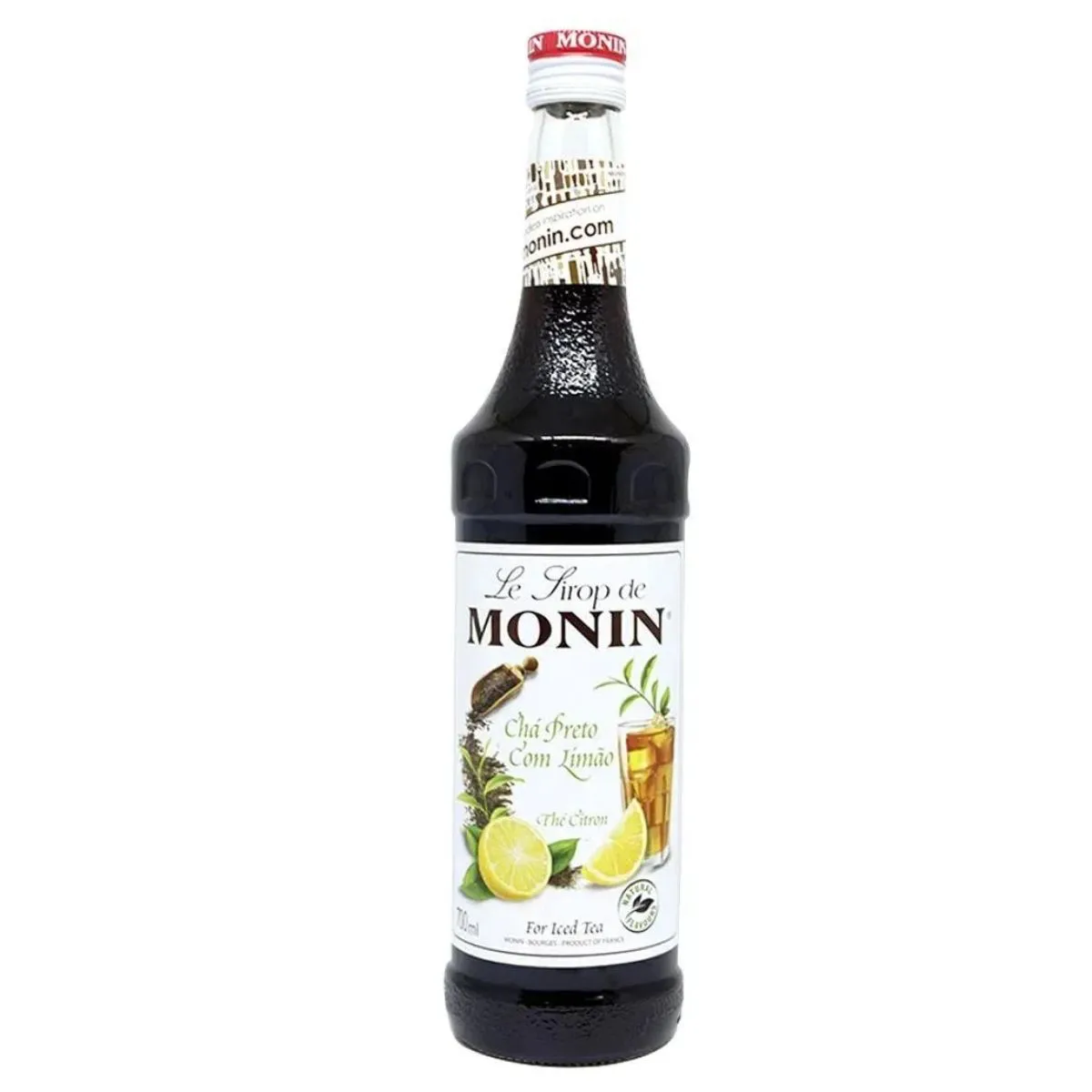 XAROPE DE CHA PRETO C/ LIMAO MONIN 700ML